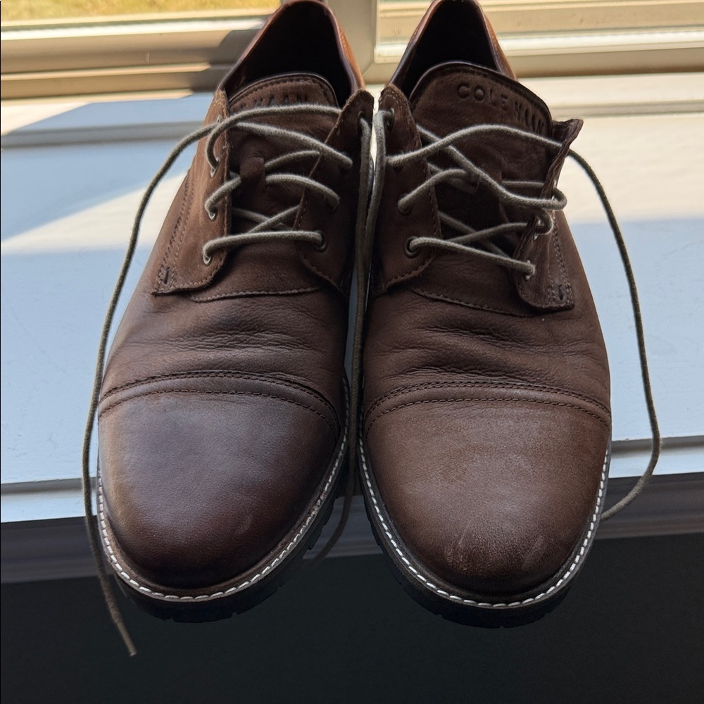 Cole Haan Men's Dark Brown Oxfords